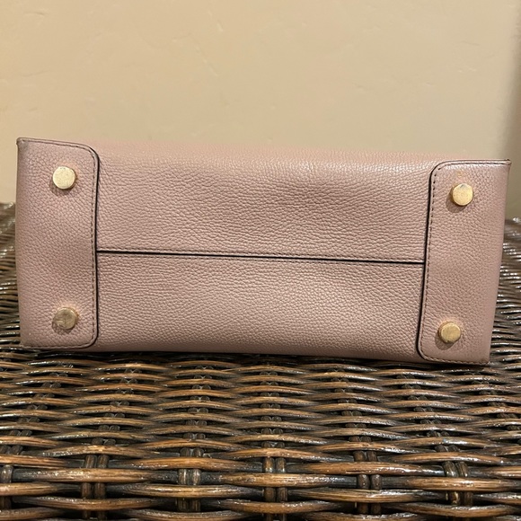 Michael Kors Nude Leather Tote Handbag - Picture 5 of 7